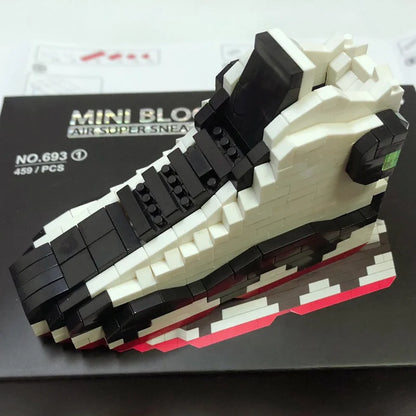 DIY Mini Building Block Boys Sport Basketball Shoes Sneakers Model Anime Buliding Bricks Toys Assembly For Blocks Toy Kids Gifts - CADA BRICKS®