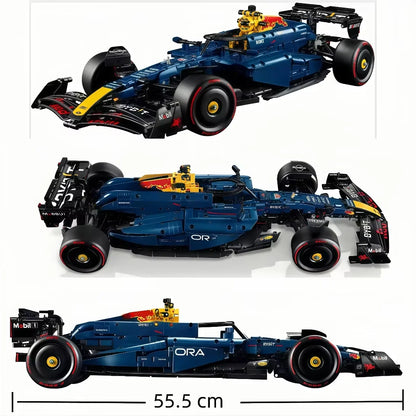 2025 New MINISO Disney F1 Racing Series Technical SF-24 42206 RaceCar RB 42207 Supercar Building Block Adult Car Birthday Gifs