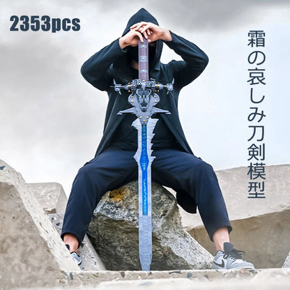 Samurai Sword Building Blocks Ninja Blade Katana Japanese Anime Butterfly Nichirin Knife Bricks MOC Children Toys for Adult Gift - CADA BRICKS®