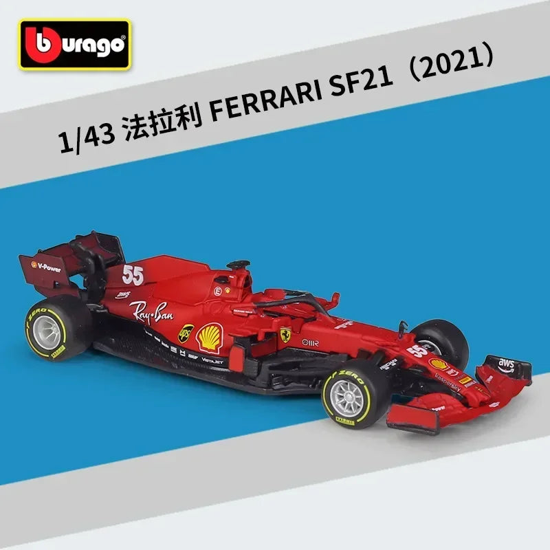 Skala 1:43 2022 Alfa Romeo F1 Team ORLEN C42 Techniczny samochód wyścigowy Klocki konstrukcyjne Model pojazdu Formuły 1 Klocki konstrukcyjne Zabawki na prezenty