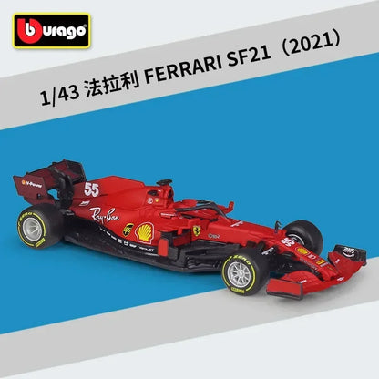 Skala 1:43 2022 Alfa Romeo F1 Team ORLEN C42 Techniczny samochód wyścigowy Klocki konstrukcyjne Model pojazdu Formuły 1 Klocki konstrukcyjne Zabawki na prezenty