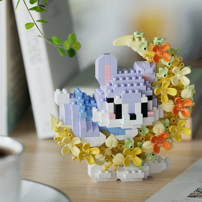 Mini Dog Cat panda raccoon Cute Pet Small Building Block Model Series Ornaments Children's Toy Christmas Birthday Gifts for Kids - CADA BRICKS®