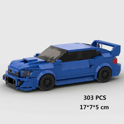 MOC Speed Champions Super Race Car F1 Great Vehicle Racing Model Building Blocks Bricks Sports Pickup Truck City Technique Toy - CADA BRICKS®