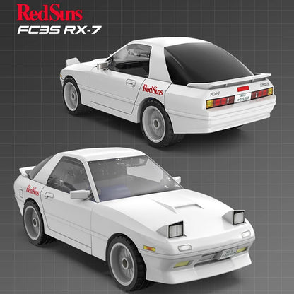 Cada Anime Initial D Champion Vehicle Building Blocks Compatible City Street View Japanese Parking Lot Bricks Toys Boys Gifts - CADA BRICKS®