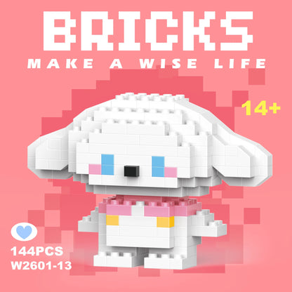 Disney 108 style Stitch LinaBell StellaLou Building Blocks Princess Cartoon Figrues Bricks Children's Assembly Toys Model Gift - CADA BRICKS®
