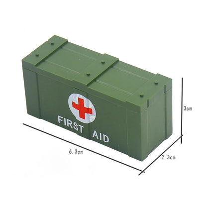 Military Weapons Guns Mortar Special Forces Police SWAT Gangster Jeeps Off-Road Armored Vehicle Model Soldier Building Block Toy