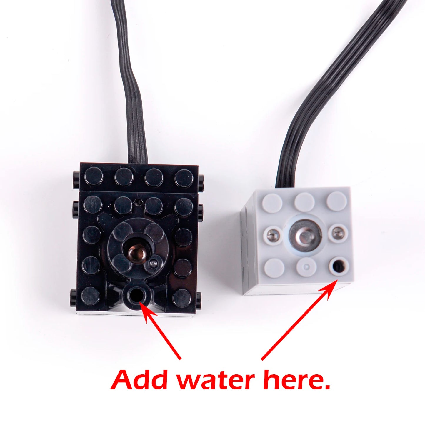 Techniczny spray dymny Silnik Spryskiwacz Klocki Mould King Fogger do Legoeds Klocki konstrukcyjne MOC Pociąg Części Wagonowe Model Silnika