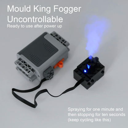 Techniczny spray dymny Silnik Spryskiwacz Klocki Mould King Fogger do Legoeds Klocki konstrukcyjne MOC Pociąg Części Wagonowe Model Silnika