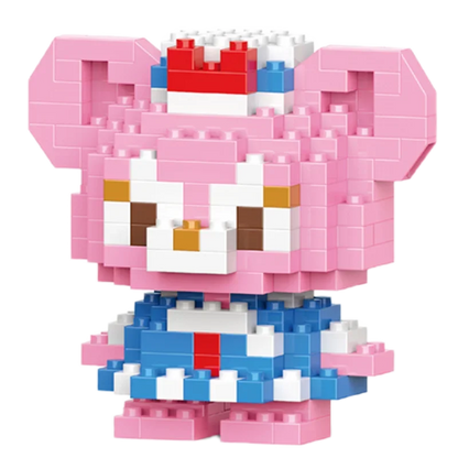 Disney Stitch Mickey Anime Anime Blocks Kuromi My Melody Diseney Cinnamoroll Mouse Building Blocks Doll Toy Kids Birthday Gift - CADA BRICKS®