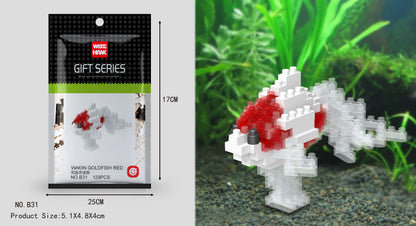 Mini Building Blocks 3D Animal  Diamond Model Micro Bricks Dog Cat Bird Moose Wolf Panda Macaw Toys For Children Birthday Gifts - CADA BRICKS®