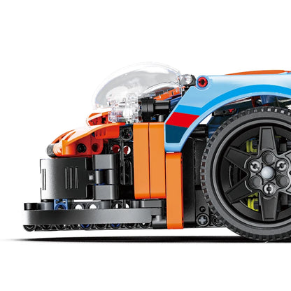 Nowe klasyczne samochody wyścigowe RSR Super Racing Modele samochodów sportowych Klocki Zestawy pojazdów Klocki techniczne Zabawki dla dzieci Prezenty dla dorosłych