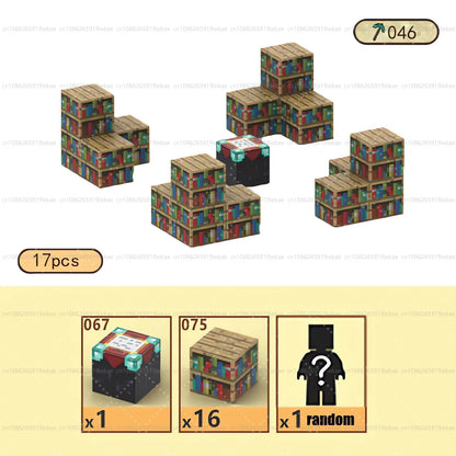 Magnetic Building Block Magnet Cube Mine World Set for Boy Girl Kid Age 3+ DIY Model Children STEM Sensory Toy Christmas Gift - CADA BRICKS®