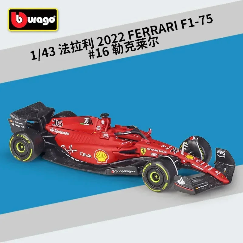 Skala 1:43 2022 Alfa Romeo F1 Team ORLEN C42 Techniczny samochód wyścigowy Klocki konstrukcyjne Model pojazdu Formuły 1 Klocki konstrukcyjne Zabawki na prezenty