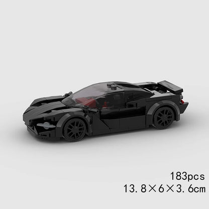 MOC Speed Champions Super Race Car F1 Great Vehicle Racing Model Building Blocks Bricks Sports Pickup Truck City Technique Toy - CADA BRICKS®