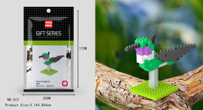Mini Building Blocks 3D Animal  Diamond Model Micro Bricks Dog Cat Bird Moose Wolf Panda Macaw Toys For Children Birthday Gifts - CADA BRICKS®