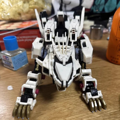 BT Building Blocks ZOIDS RZ-041 White Liger ZERO 1:72 Scale Full Action Plastic Kit Assemble Model Christmas Gifts For Children - CADA BRICKS®
