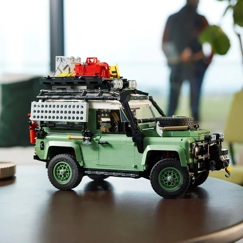 New High-Tech Land Rovered Defender 90 Bricks Compatible 10317 Super Off-Road Racing Car Building Blocks 2336Pcs Kids Toys Gifts - CADA BRICKS®