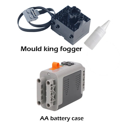 Techniczny spray dymny Silnik Spryskiwacz Klocki Mould King Fogger do Legoeds Klocki konstrukcyjne MOC Pociąg Części Wagonowe Model Silnika