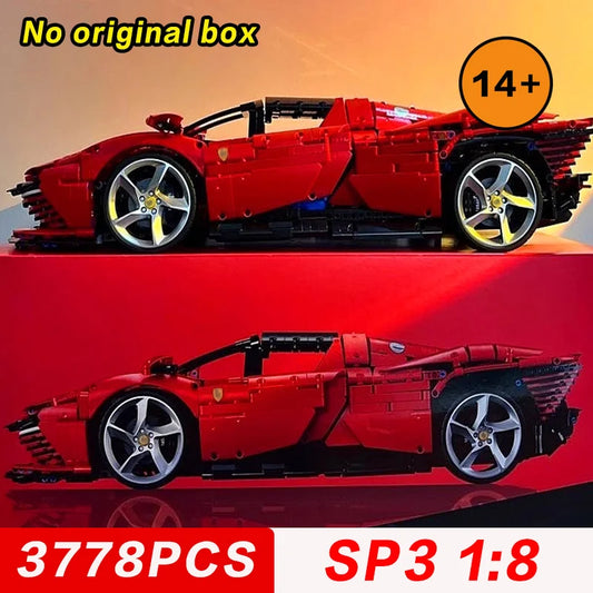 2025 NEW 42143 Supercar high tech Technical SP3 Model Building Block Sport Car Toys For Boys Girls Kids Birthday Gift ﻿