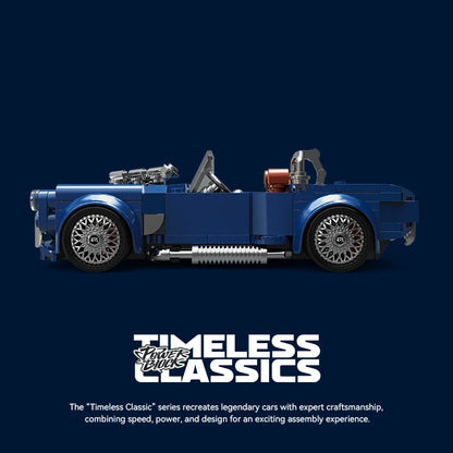 NEW Creative City Retro Technical Speed Champions Car Building Blocks Convertible Vehicle Bricks Model Toys Kids Christmas Gifts