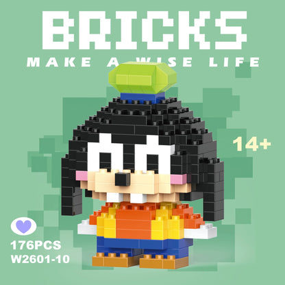 Disney 108 style Stitch LinaBell StellaLou Building Blocks Princess Cartoon Figrues Bricks Children's Assembly Toys Model Gift - CADA BRICKS®