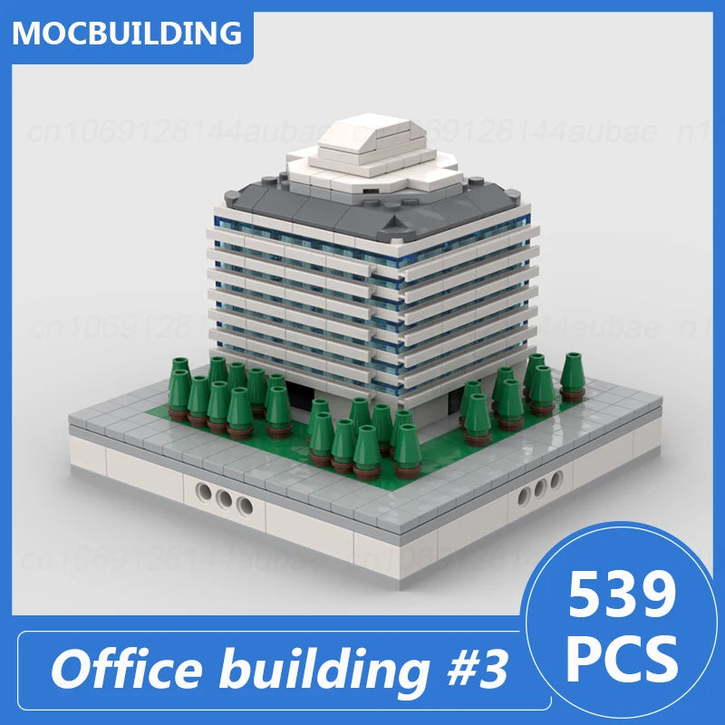 Skyscraper Modular City Series MOC Building Blocks DIY Assemble Bricks City Architecture Display Creative Educational Toys Gifts