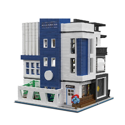 3536 szt. klocków budowlanych City Street View, modułowy model architektoniczny MOC-67005, nowoczesna galeria sztuki, zabawki dla chłopców, prezenty