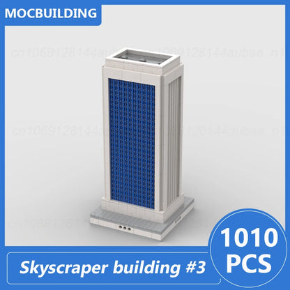 Skyscraper Modular City Series MOC Building Blocks DIY Assemble Bricks City Architecture Display Creative Educational Toys Gifts