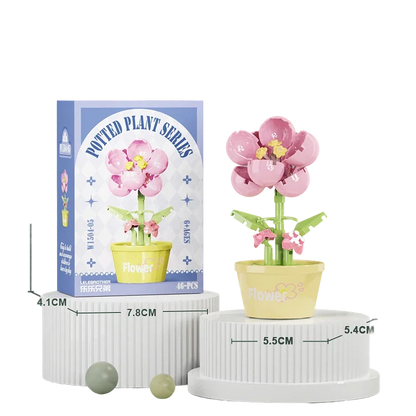 Bouquet Flower Mini Diy Building Block Toys for Children Bricks Blocks for Adults Constructor Micro Bricks Construction Set Gift - CADA BRICKS®