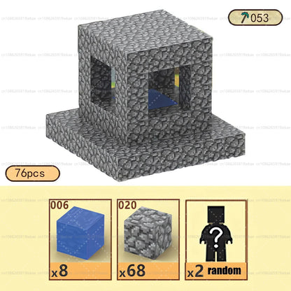 Magnetic Building Block Magnet Cube Mine World Set for Boy Girl Kid Age 3+ DIY Model Children STEM Sensory Toy Christmas Gift - CADA BRICKS®