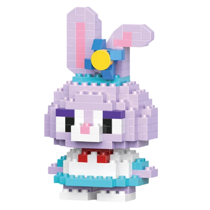 Disney Stitch Mickey Anime Anime Blocks Kuromi My Melody Diseney Cinnamoroll Mouse Building Blocks Doll Toy Kids Birthday Gift - CADA BRICKS®