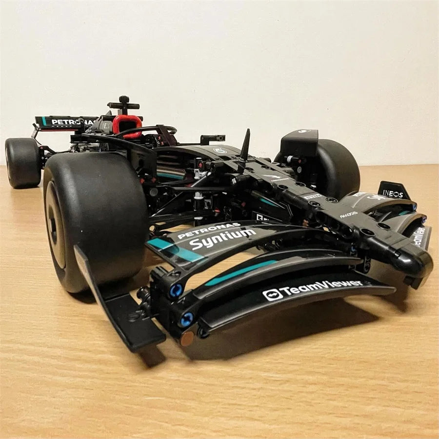 Technical Famous F1 W14 E Formula City Speed Racing Car Building Blocks Set Vehicle Model MOC Assembly Bricks Toy for Kids Gifts