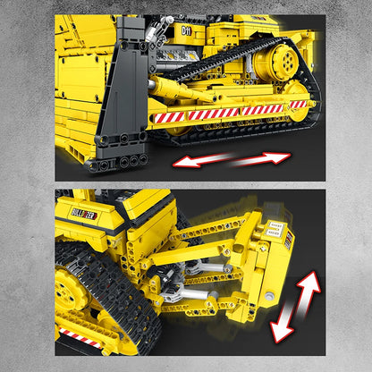 Technical Car APP Remote Control Moter Power Mechanical Bulldozer Building Blocks Brick Engineering Truck Toys Kid Moc Set Gifts