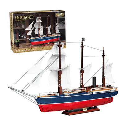 1424PCS Black Pirate Ship Building Blocks Skeleton Ghost Boat Model Assembly Bricks Toys Desktop Decoration Kids Holiday Gifts